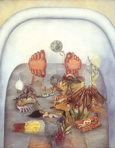 What the Water Gave Me Frida Kahlo
